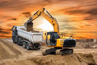 brazo grua Aguero Transportes y Excavaciones