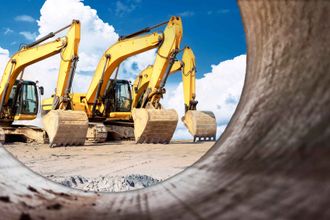 brazo grua Aguero Transportes y Excavaciones